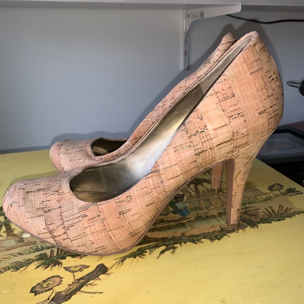 Cork Pump Heel